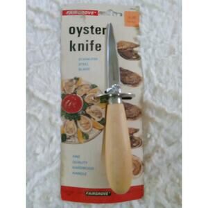 Vintage FAIRGROVE NO 167 Clam Oyster Shucking Knife 1982 JAPAN New Old Stock